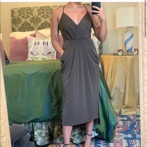 BCBG generation drape dress with pockets size M